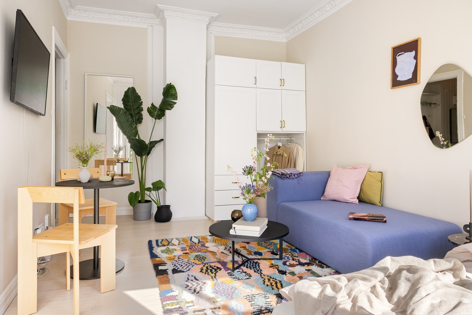 Leiligheten byr på en meget arealeffektiv planløsning og har lave fellesutgifter. Galleribilde