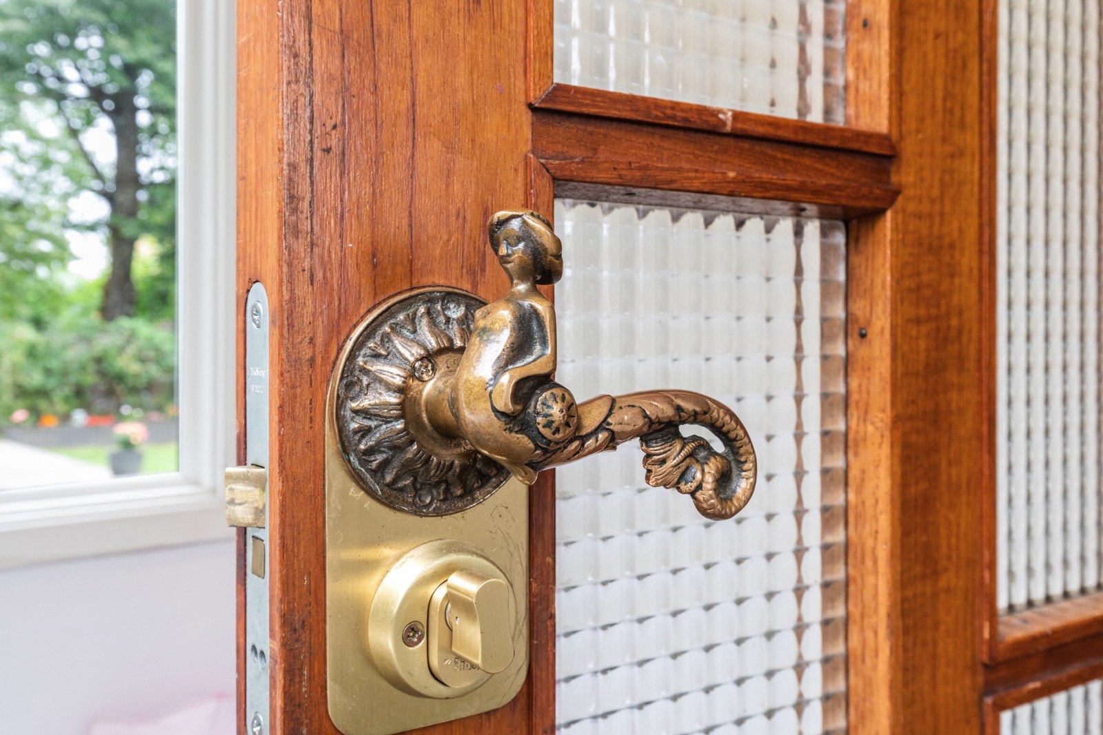 Legg merke til det pene håndtaket Galleribilde