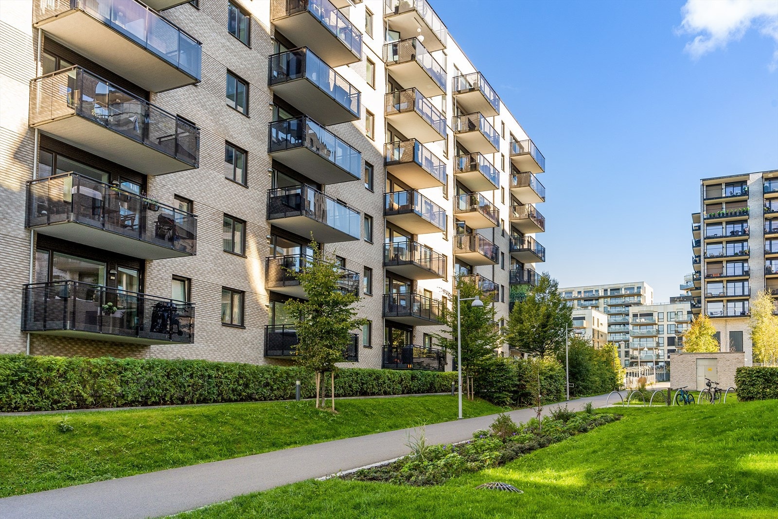 Fasadebilde. Galleribilde