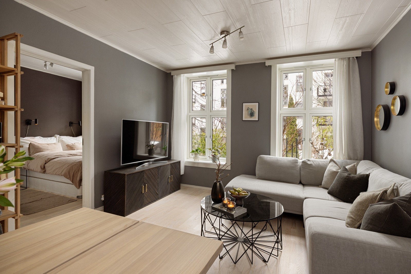 Varmtvann er inkludert i felleskostnadene. Galleribilde