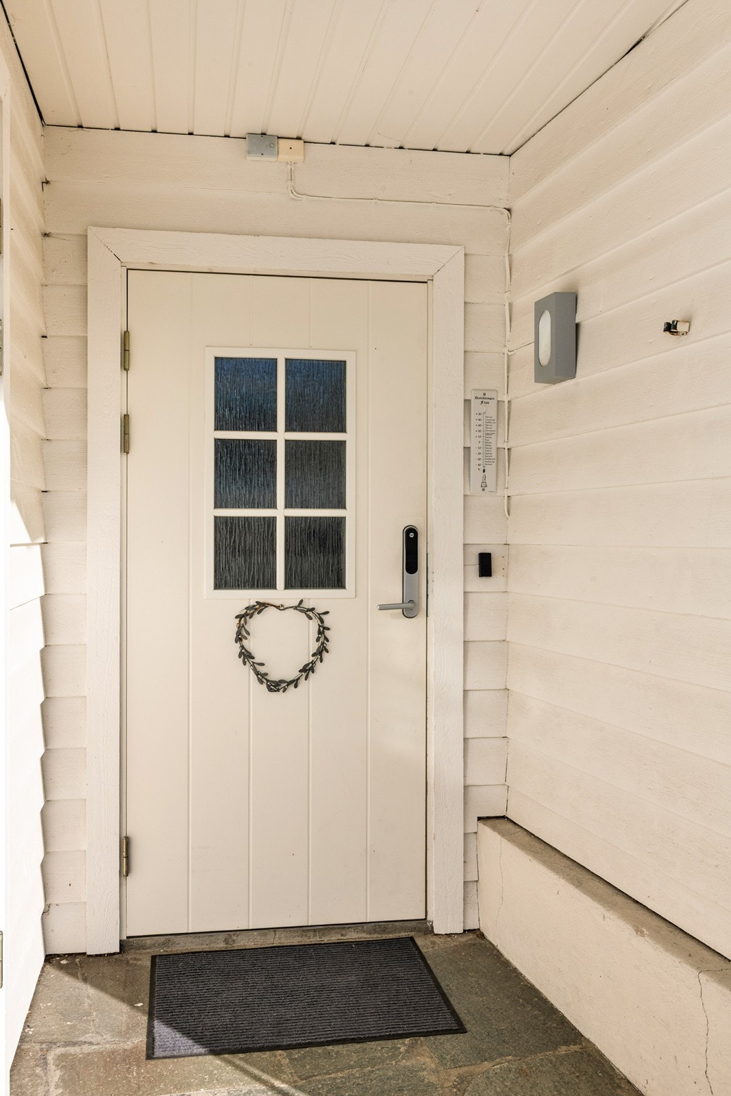 Yale Doorman kodelås på ytterdør Galleribilde