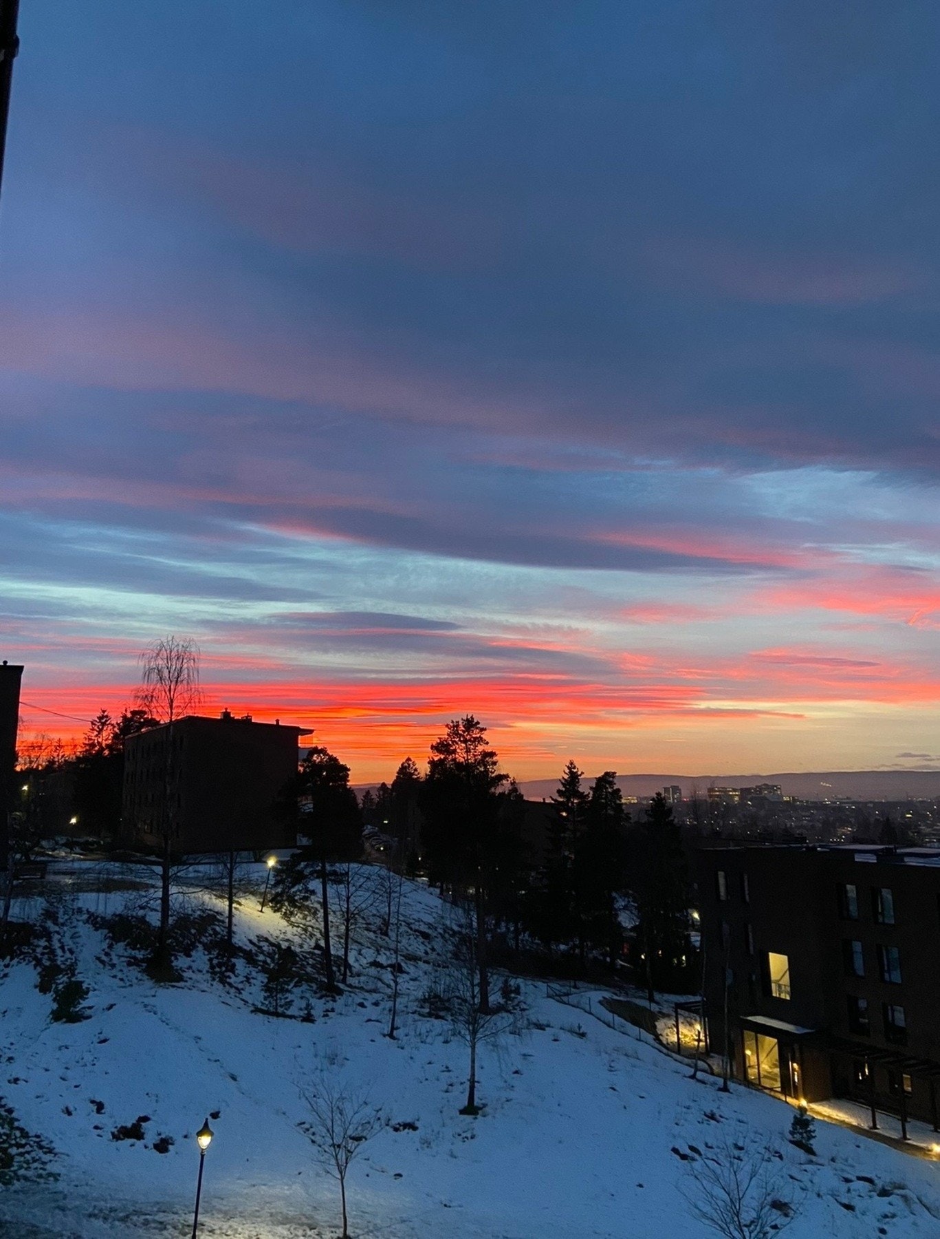 Kveldsutsikt fra balkong. Fotografert av eier Galleribilde