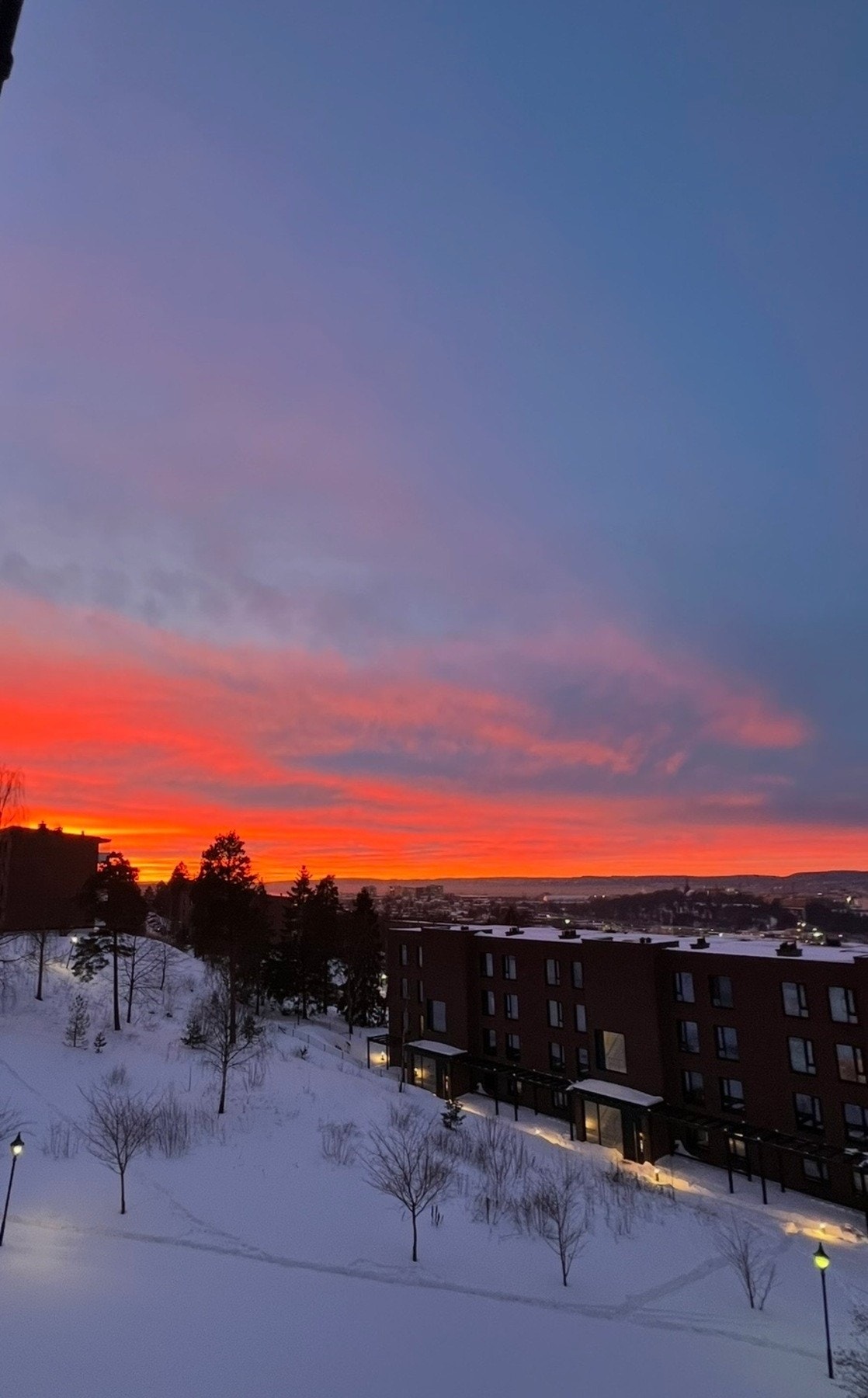 Kveldsutsikt fra balkong. Fotografert av eier Galleribilde