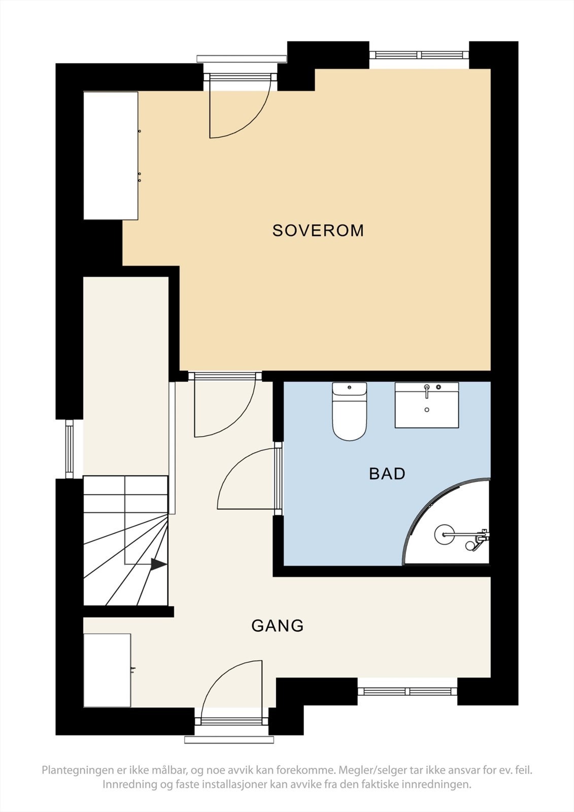 Plantegning 2. etasje. Galleribilde