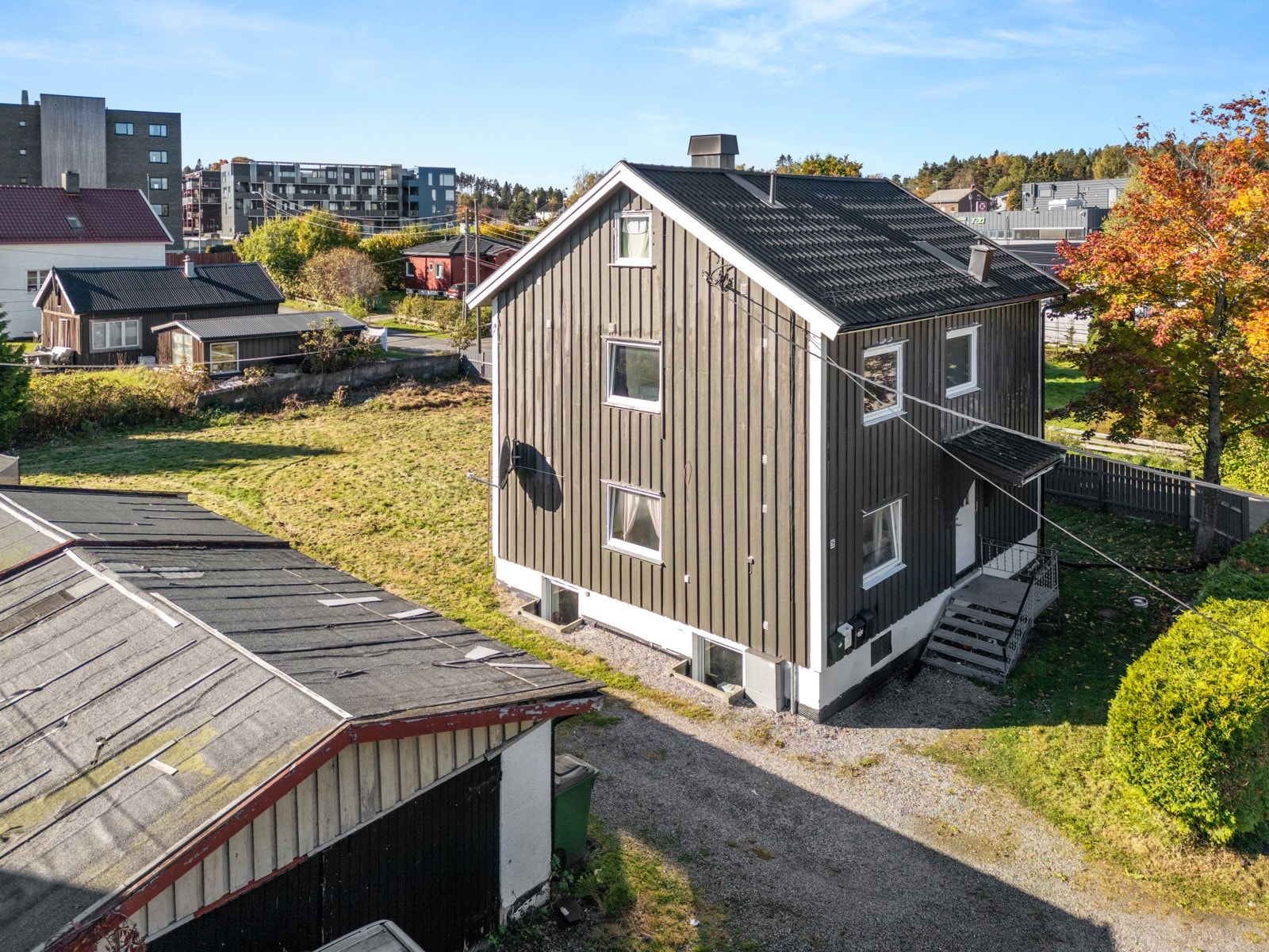 Dronebilde Galleribilde