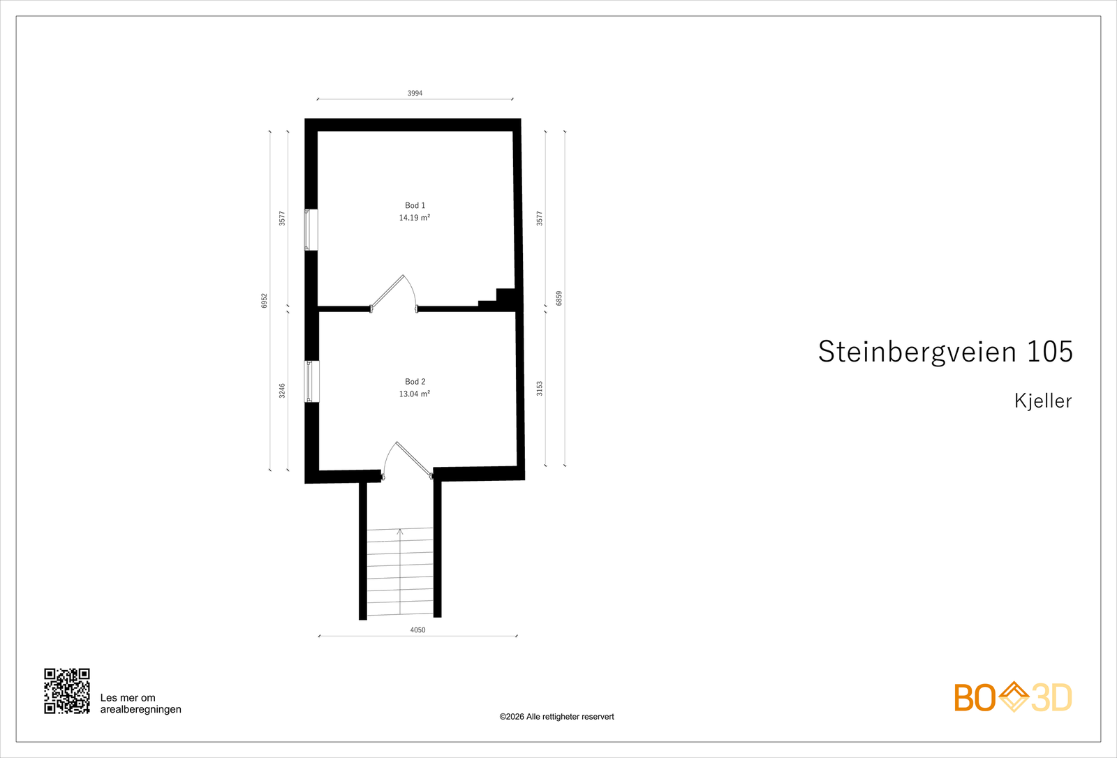 Plantegning kjeller Galleribilde