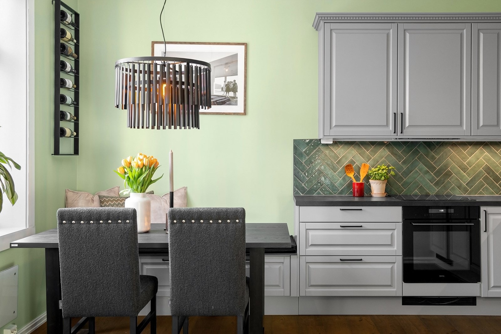 Her kan man invitere både venner og familie til hyggelige sammenkomster. Galleribilde