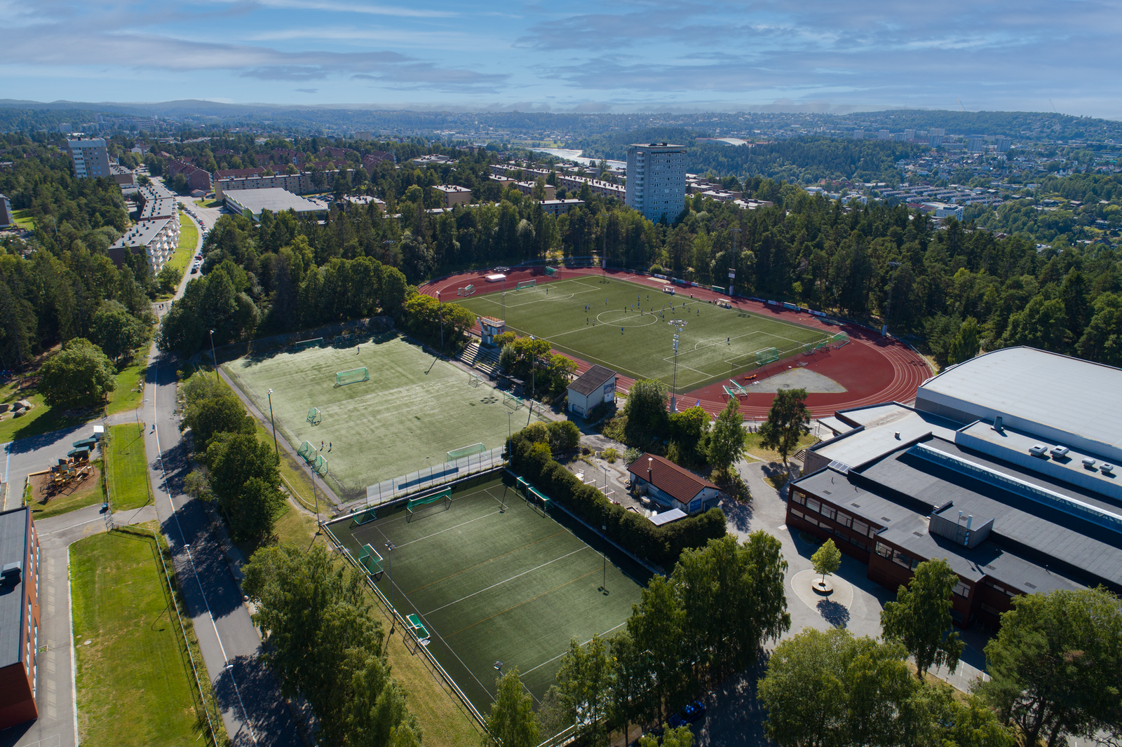 Oppsal arena pg Trasop kunstgressbaner. Galleribilde