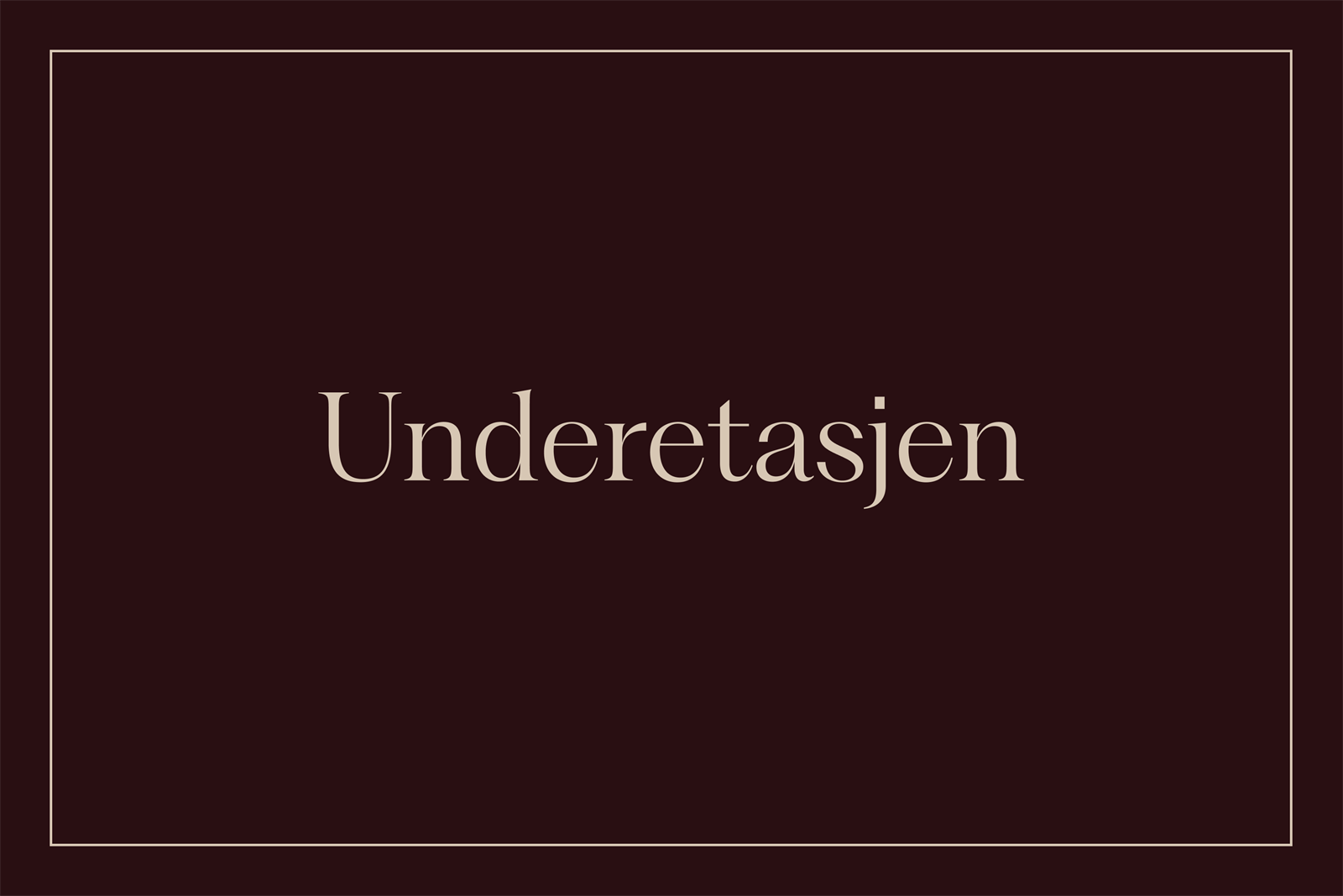 Underetasje Galleribilde