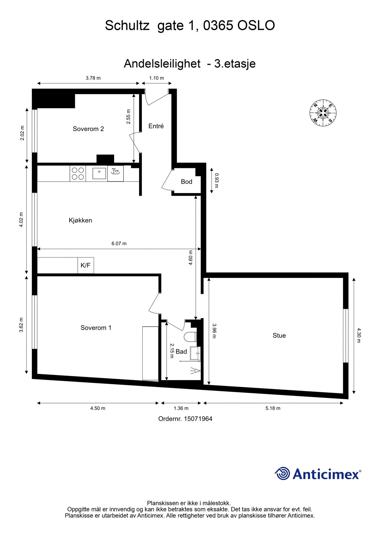 Plantegning. Galleribilde