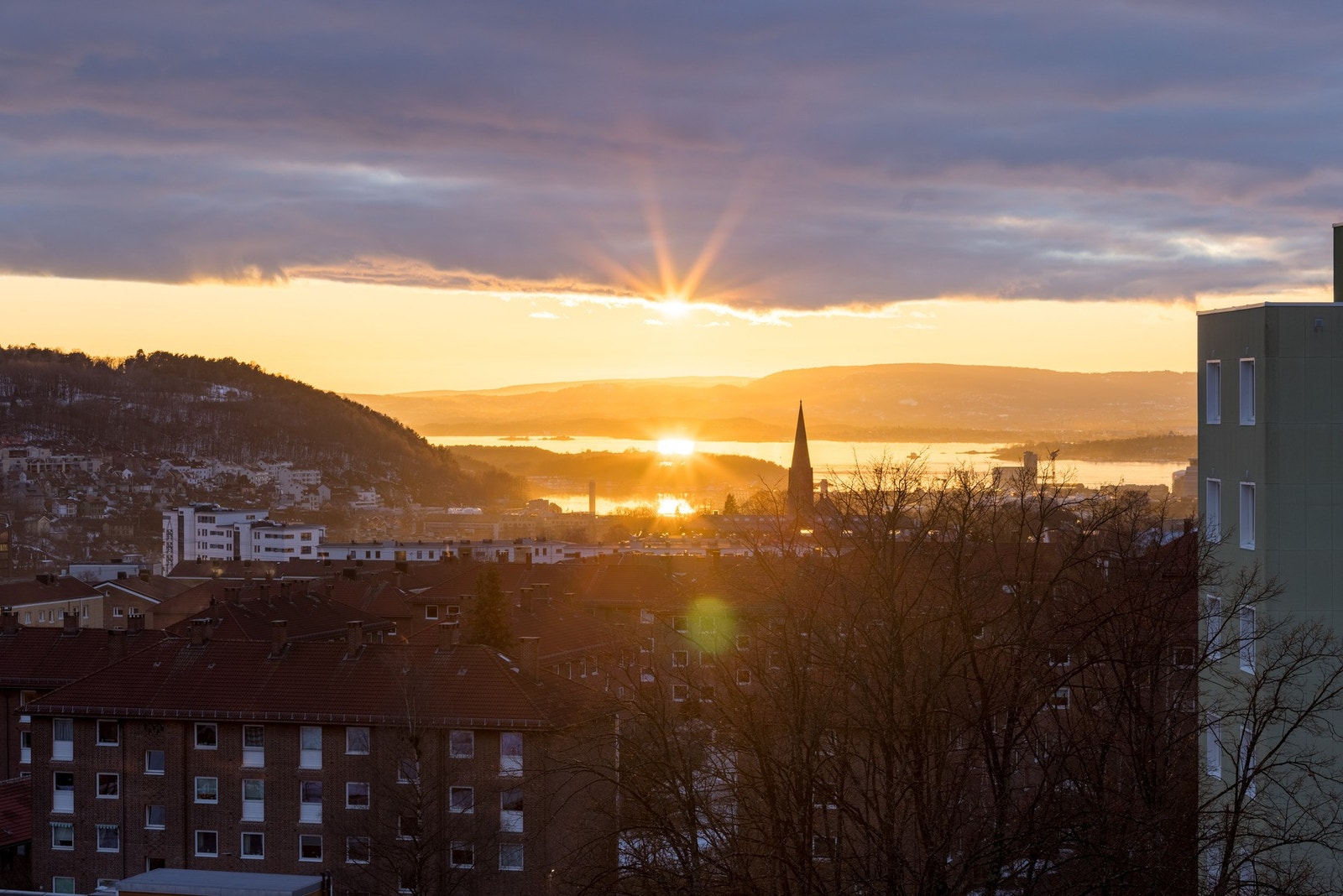 Fantastisk utsikt mot fjorden! Galleribilde