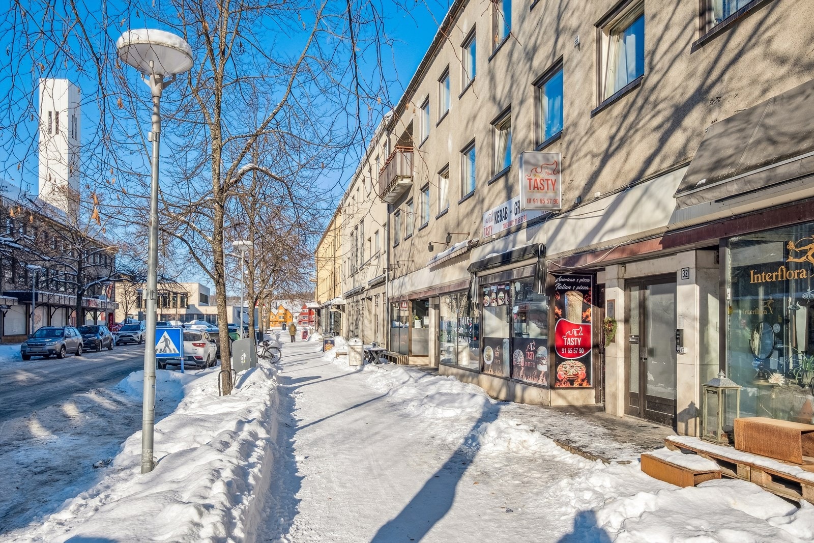 Fasade fra Kongens gate Galleribilde