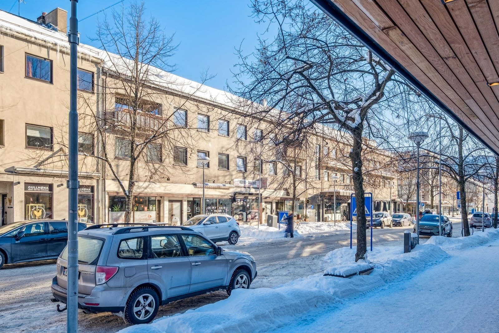 Fasade fra Kongens gate Galleribilde