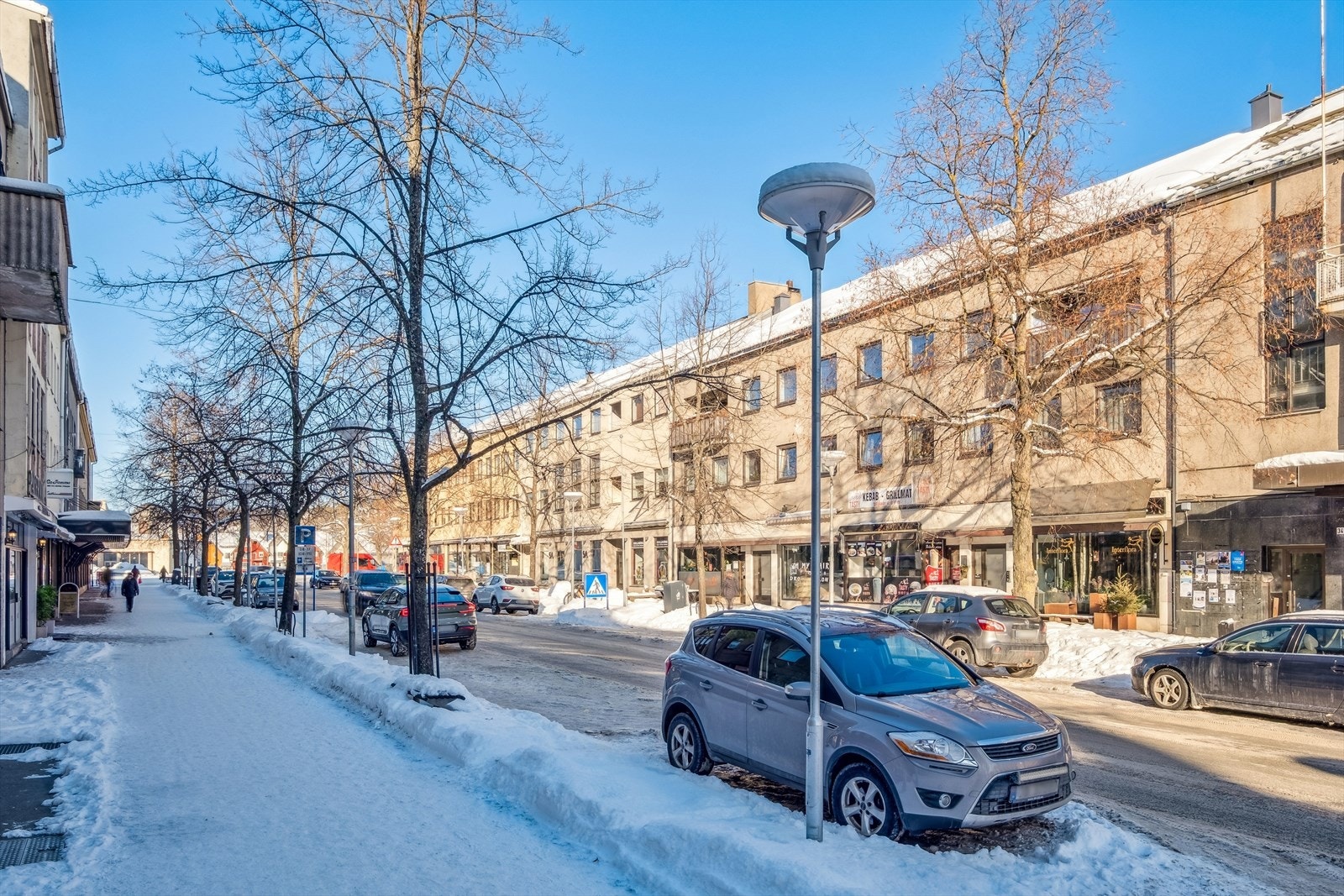 Fasade fra Kongens gate Galleribilde