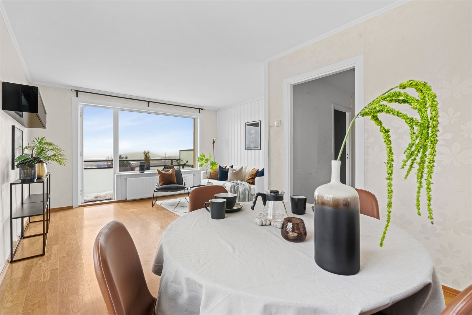 Romslig stue Galleribilde