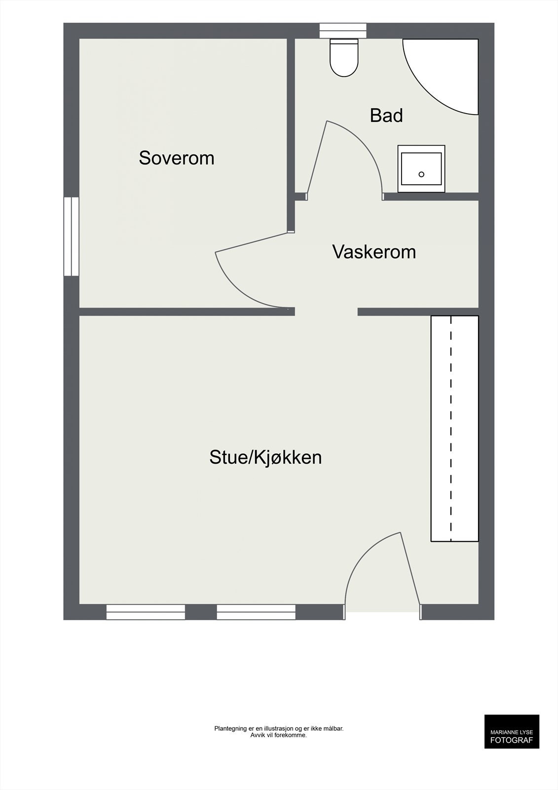 Plantegning kjeller Galleribilde