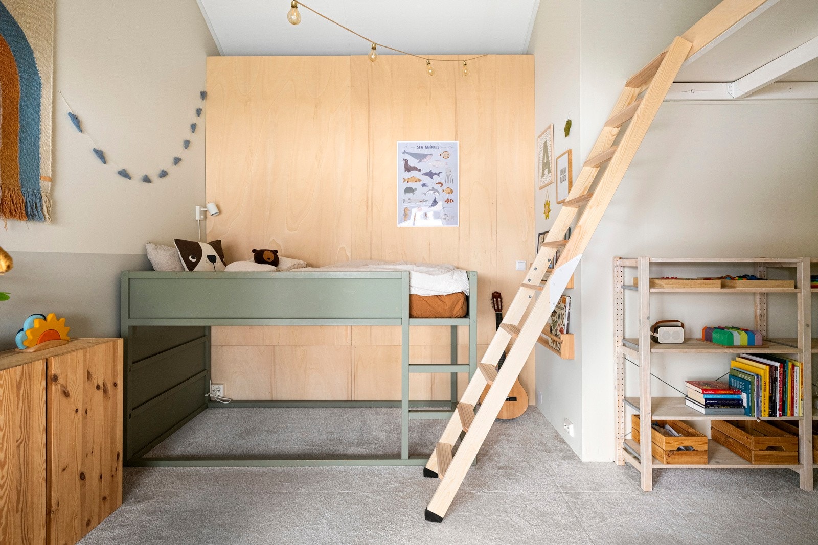 Rom originalt byggemeldt som loftstue. Galleribilde