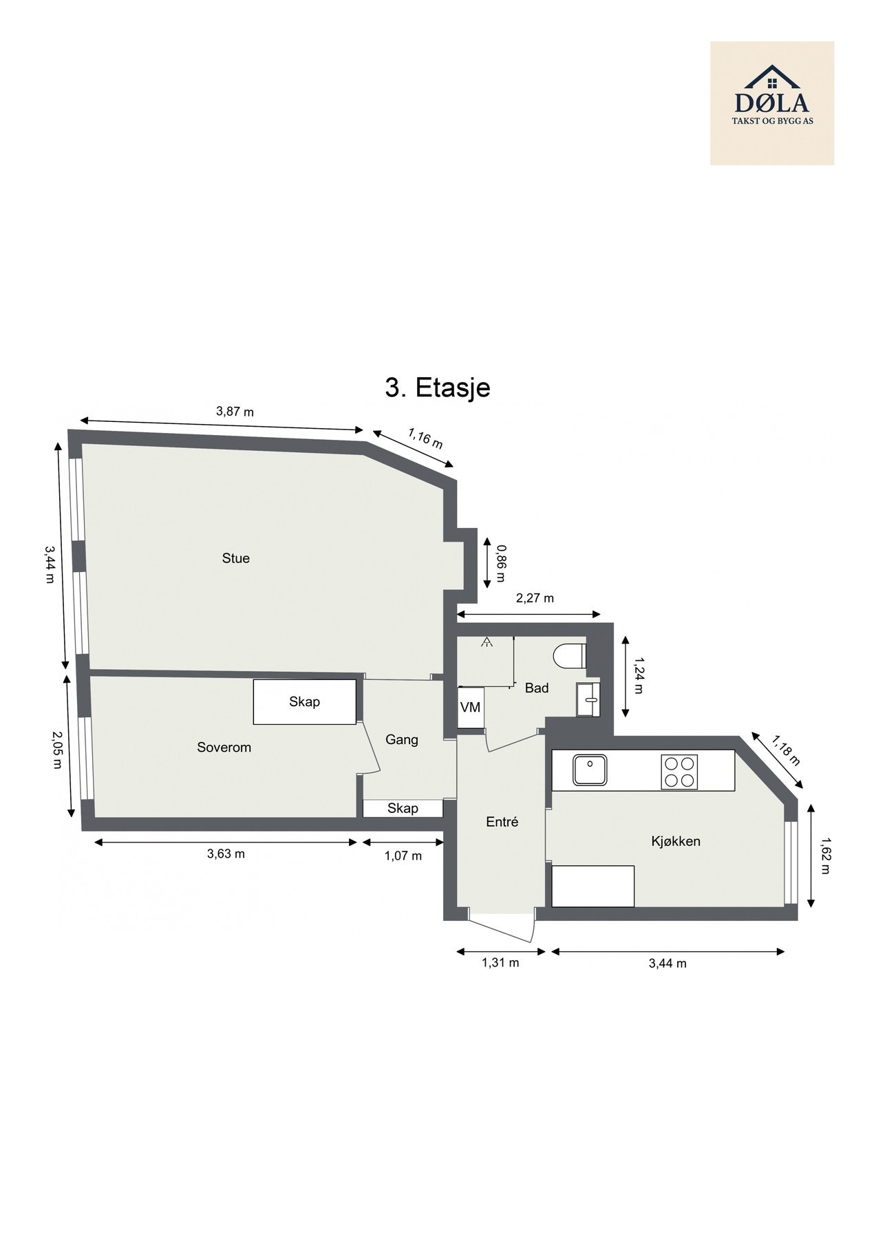 Plantegning. Galleribilde