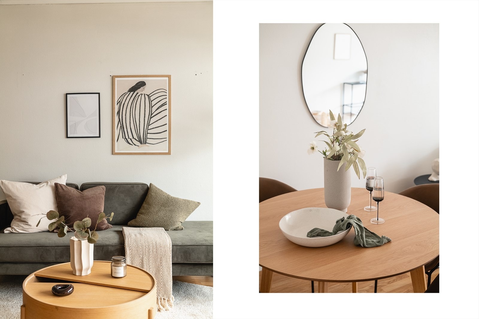 Detaljer stue. Galleribilde