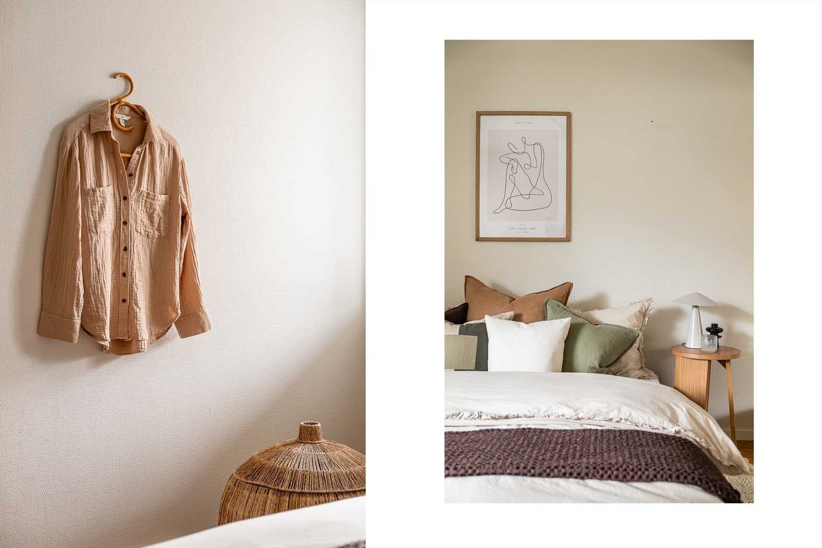 Detaljer soverom. Galleribilde