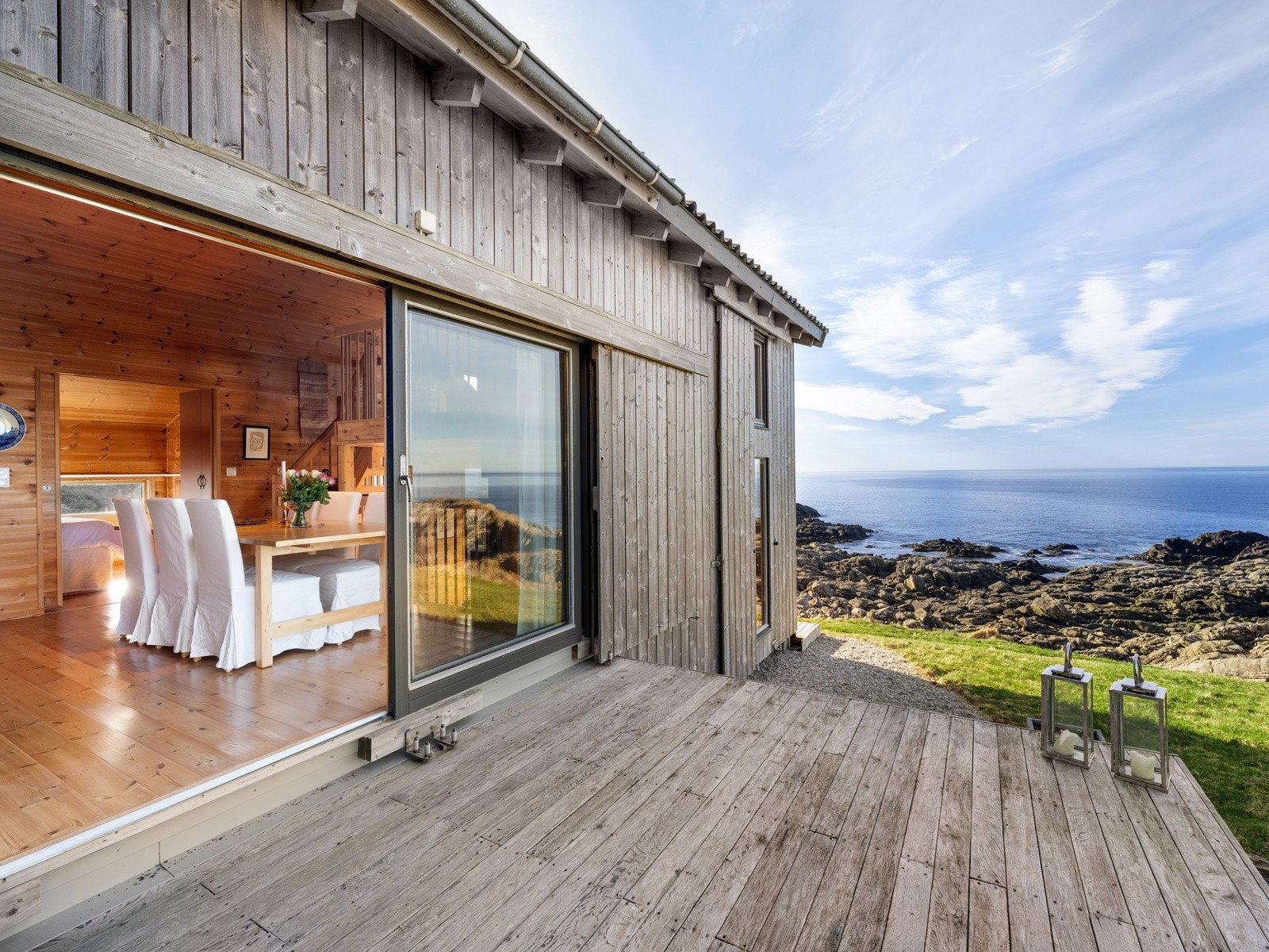 Den fantastiske beliggenheten byr på spektakulær utsikt. Galleribilde