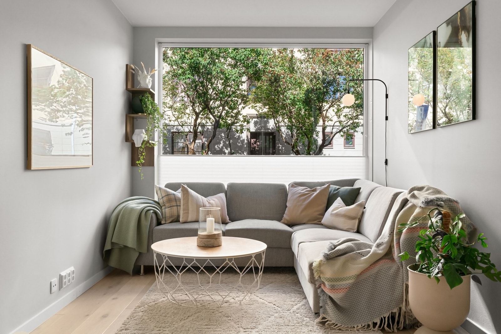 Leiligheten har balansert ventilasjon og vannbåren gulvvarme. Galleribilde