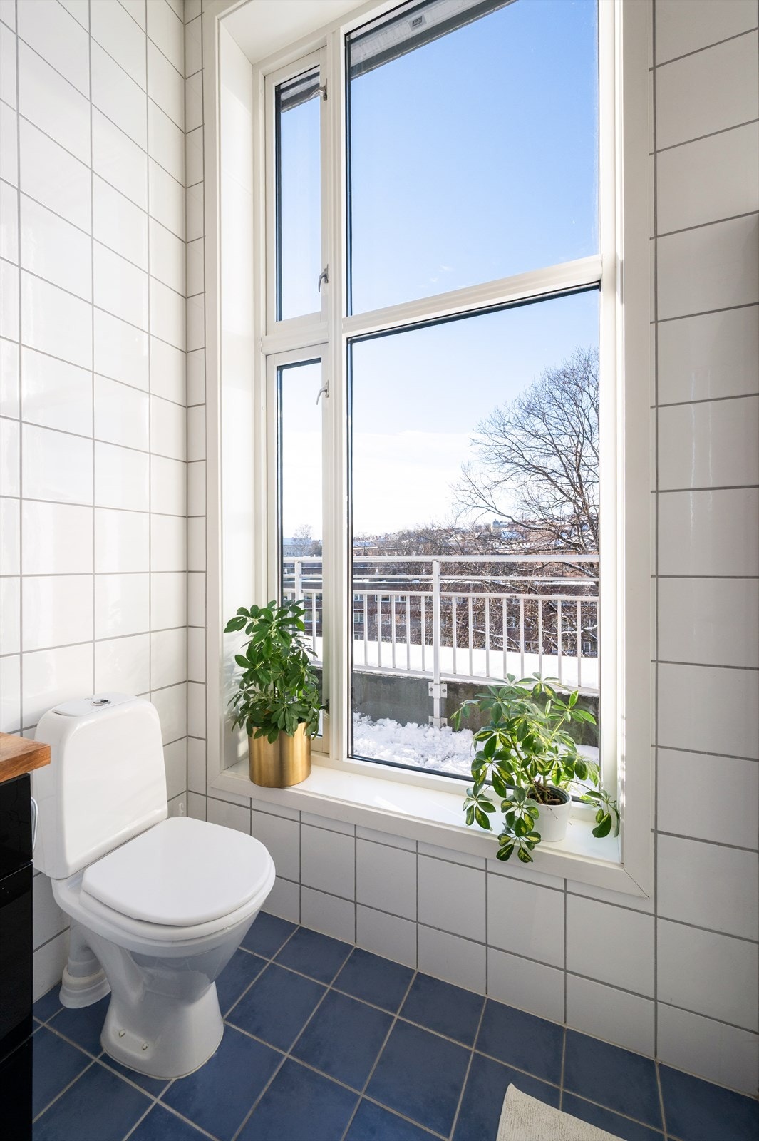 Stort vindu sikrer rikelig med dagslys. Galleribilde