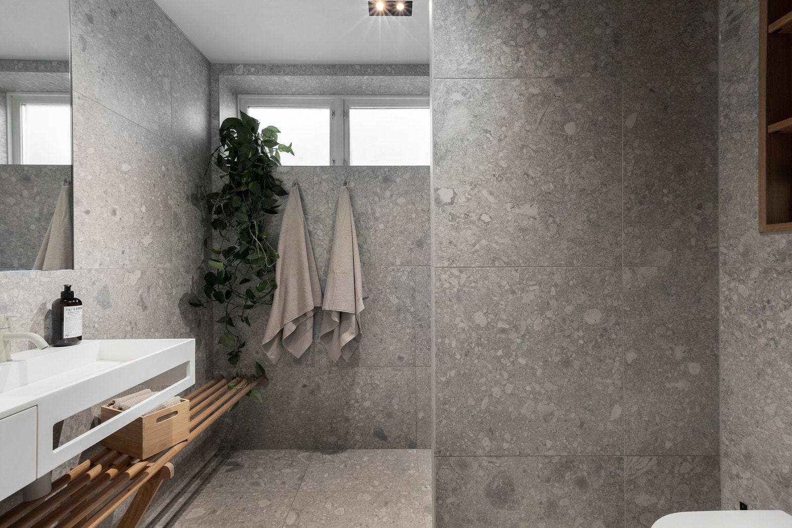 Flott baderom renovert i 2021. Galleribilde