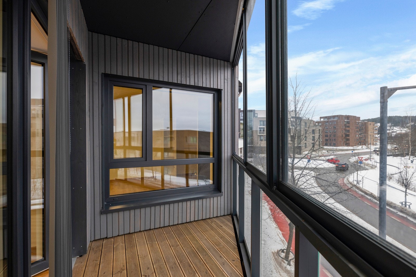 Balkongen er på 4 kvm Galleribilde