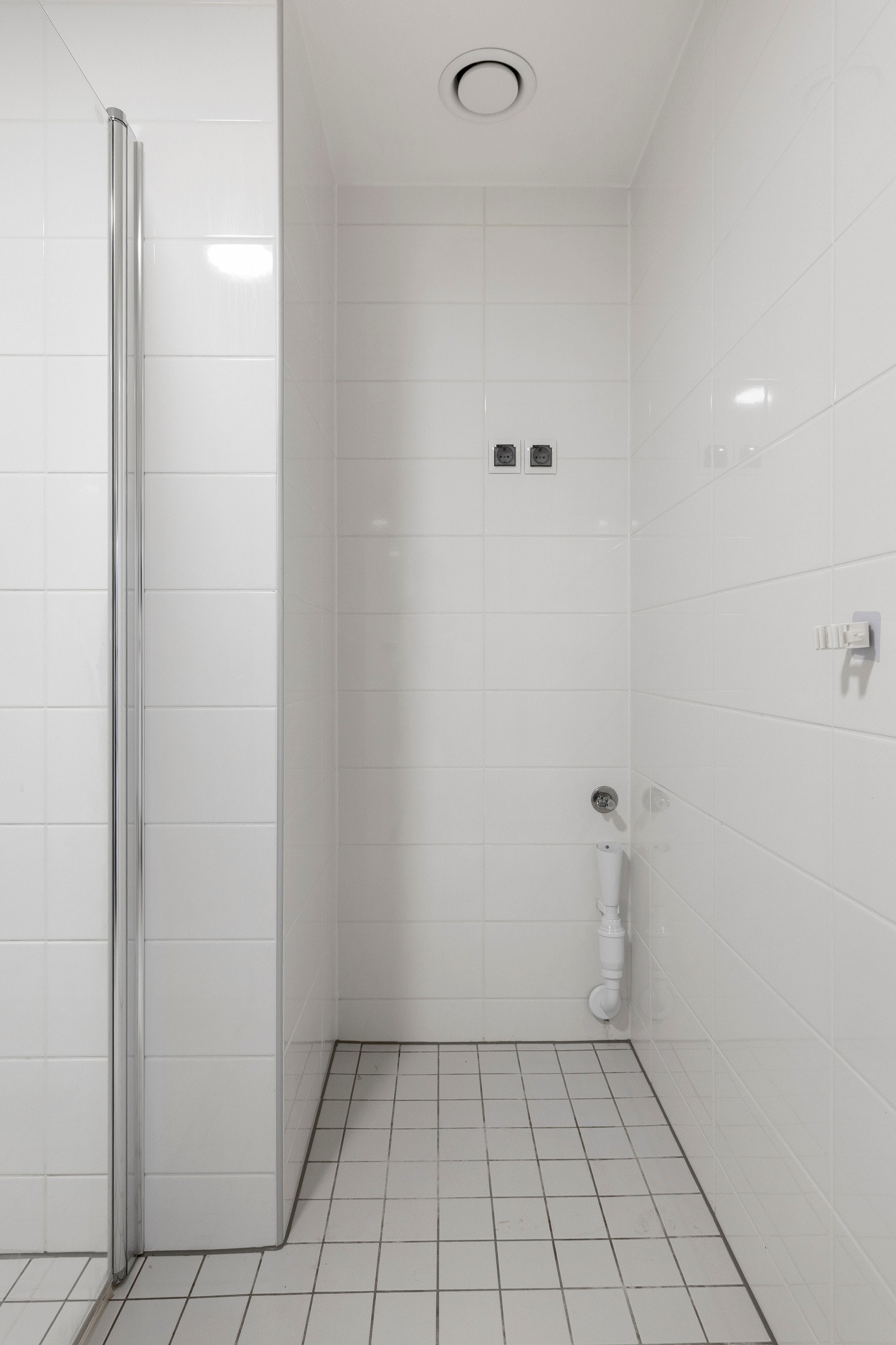 Opplegg for vaskemaskin og balansert ventilasjon Galleribilde