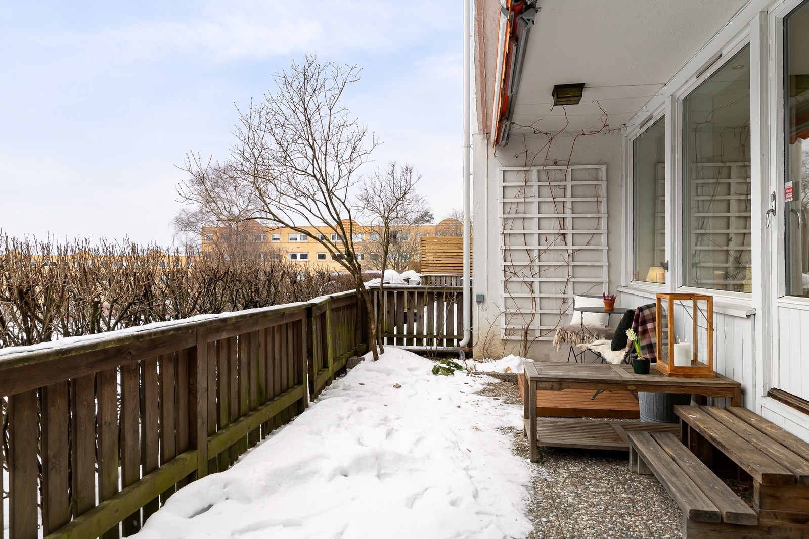 Her kan du sitte usjenert med gode solforhold Galleribilde