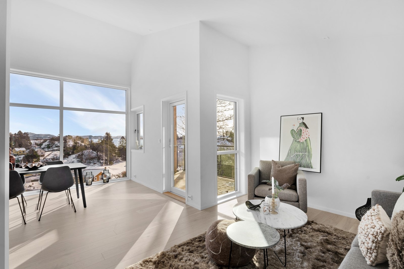 Stue - flere innredningsmuligheter Galleribilde