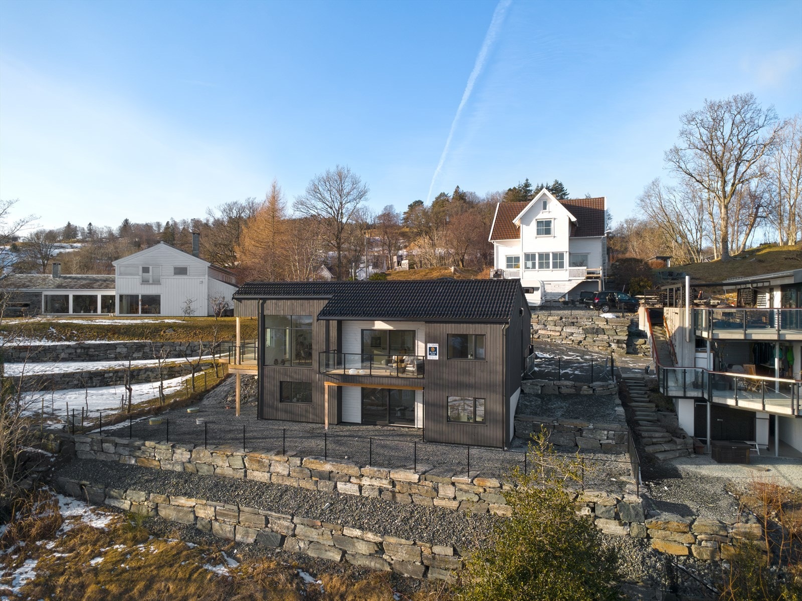 Fasade - boligen stod ferdigstilt januar 26 Galleribilde