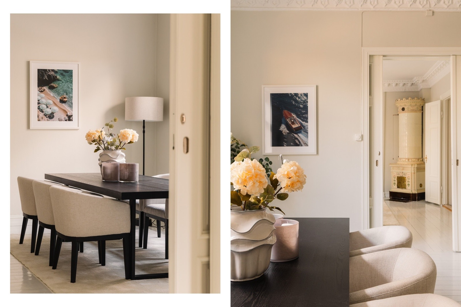 Etterspurt planløsning med stue-på-stue løsning. Galleribilde