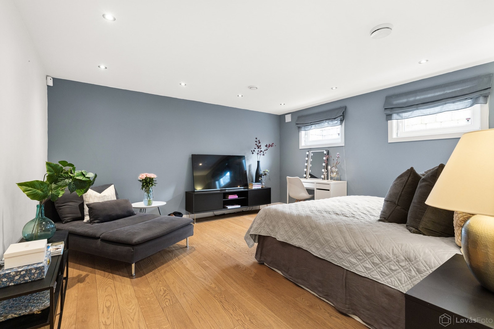 I denne etasjen finner du hjemmets femte soverom. Galleribilde