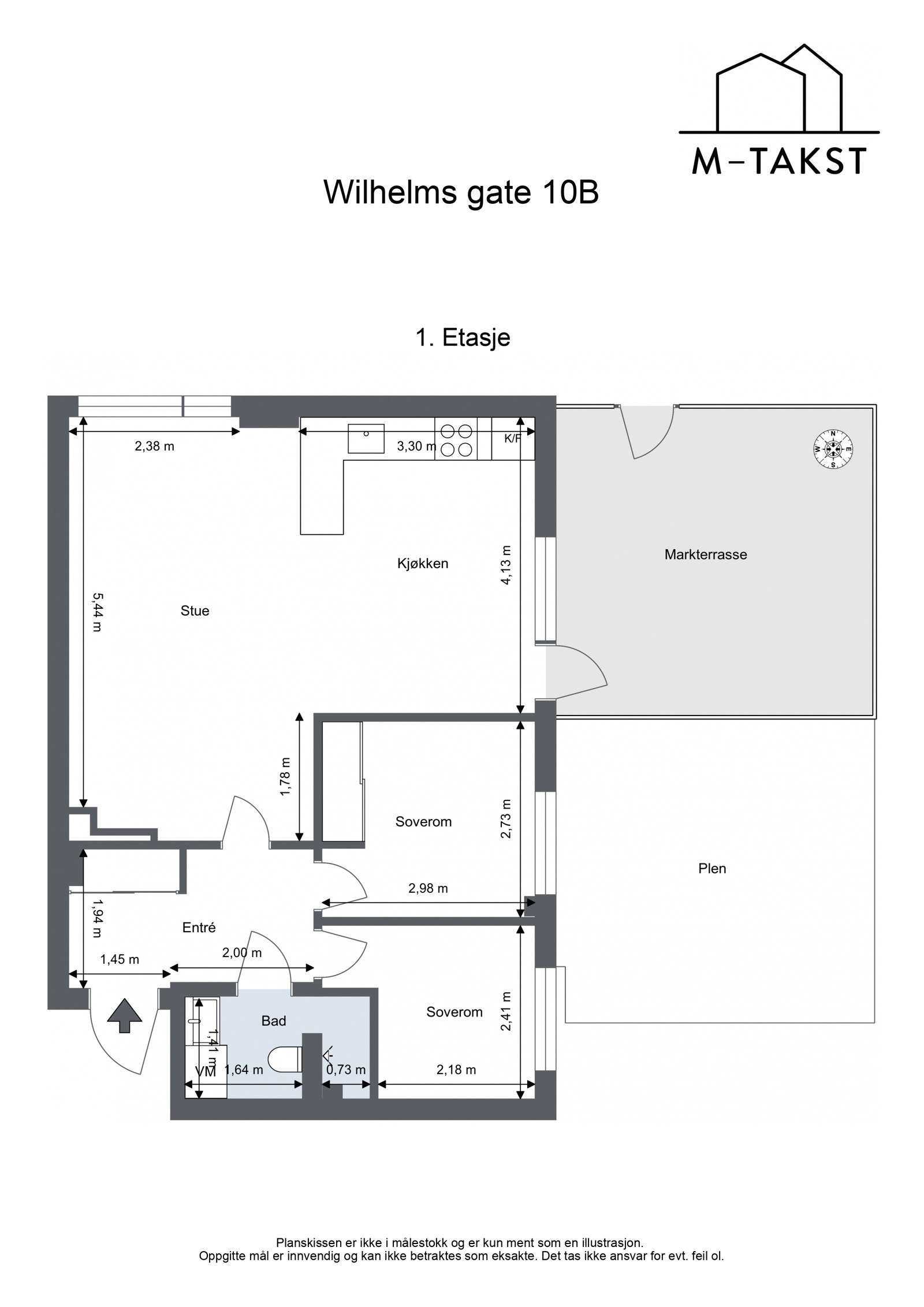 Plantegning. Galleribilde