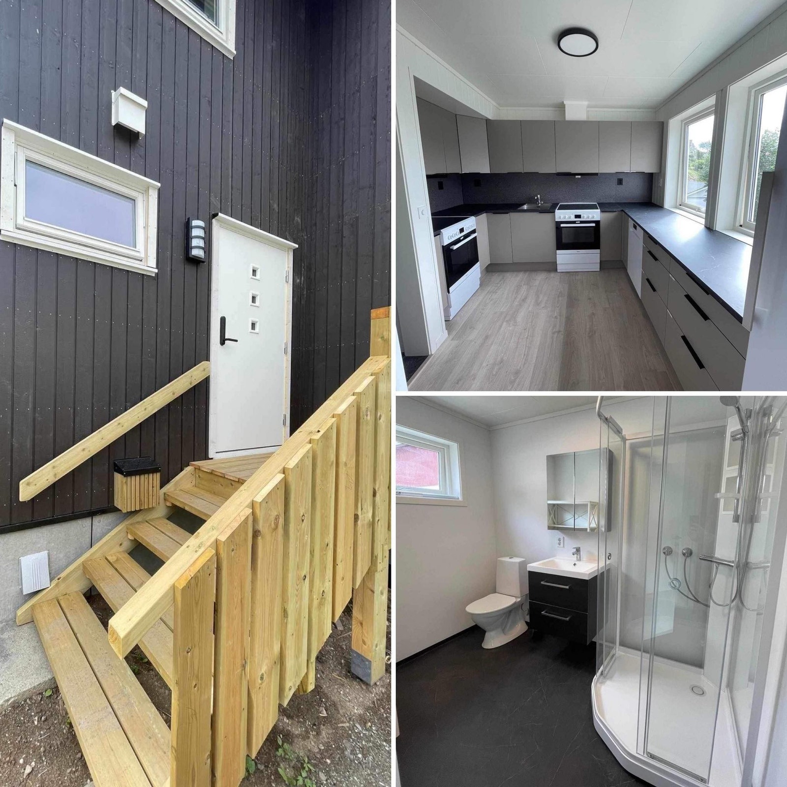 Velkommen til Kongleveien 30A! En nyoppusset bolig med moderne og lydisolerte rom 4 minutters gangavstand fra Nord Universitet. Sjekk 3D visningen av boligen! Galleribilde