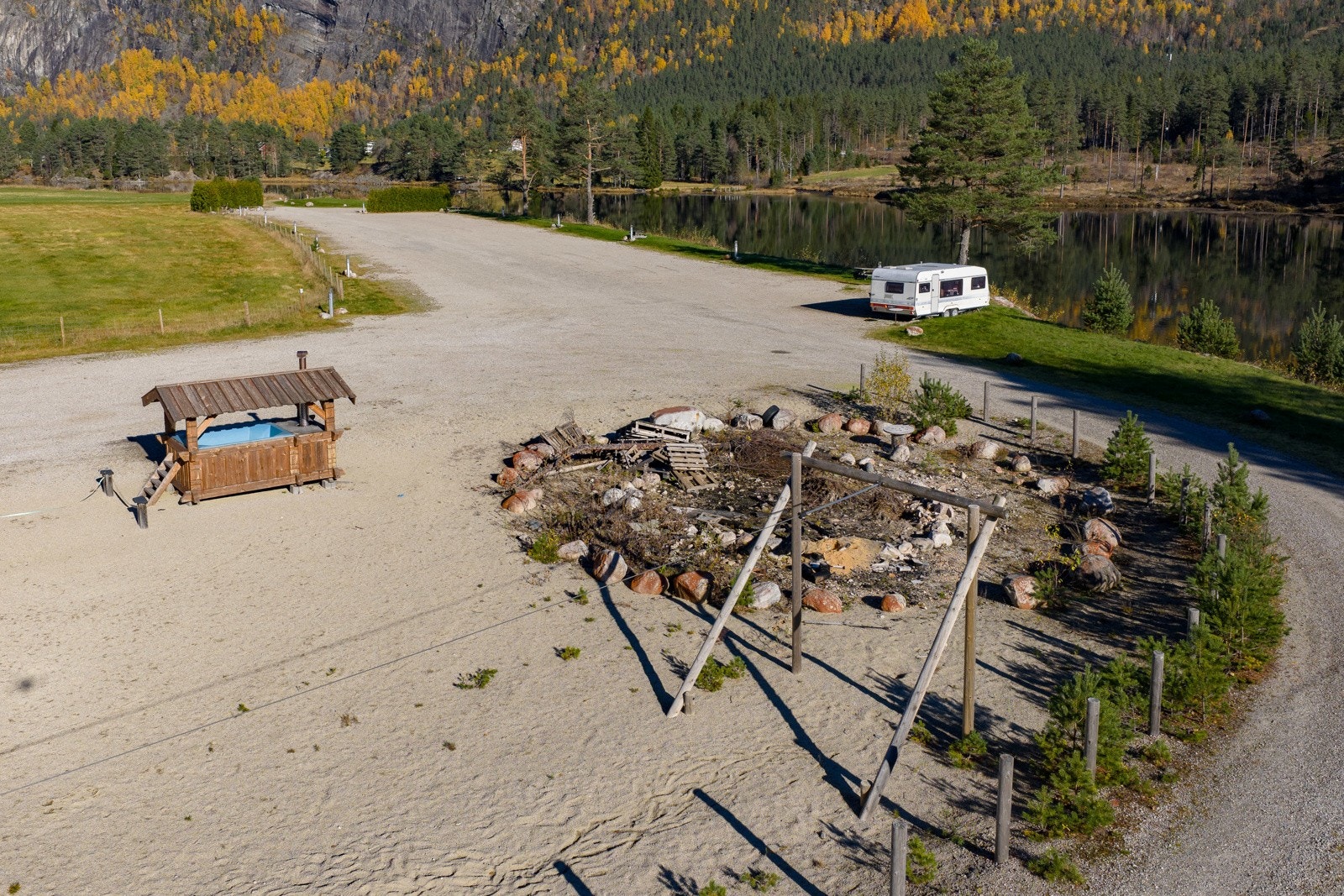 Campingområde Galleribilde