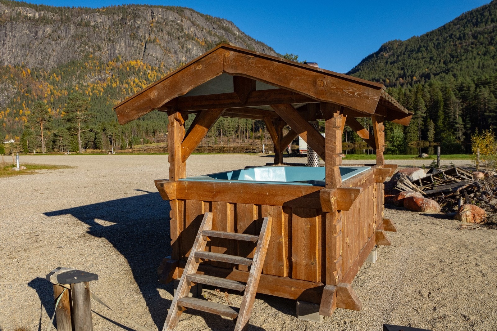 Badestamp Galleribilde