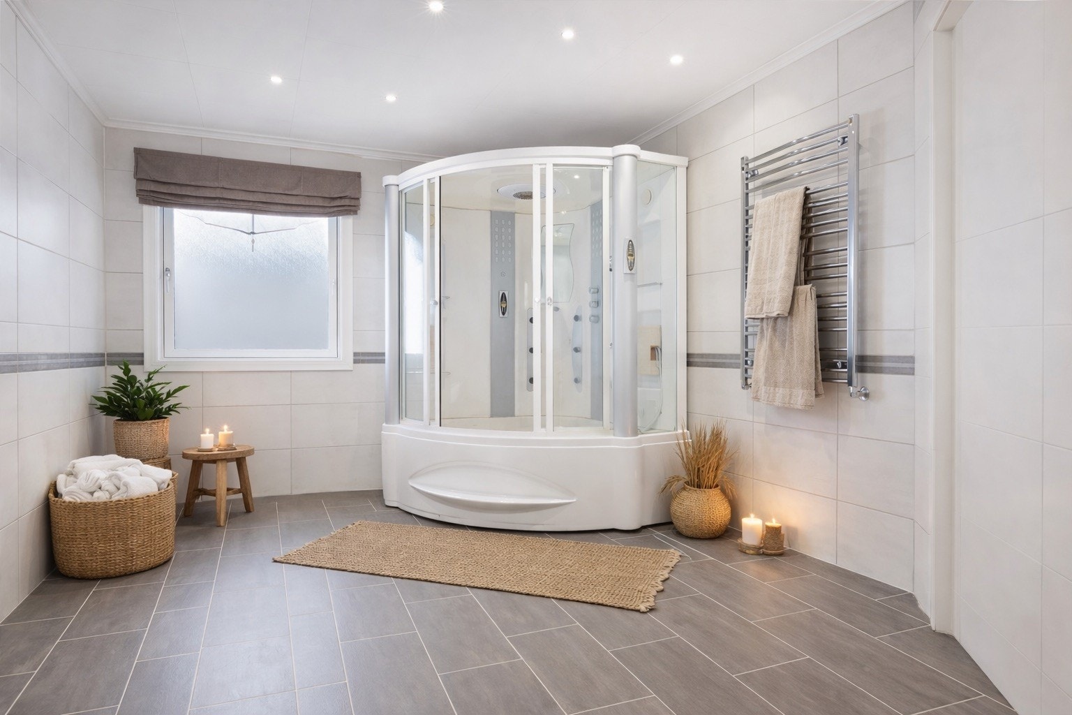 Samme rom der det er redigert inn styling for en bedre rom forståelse. Galleribilde