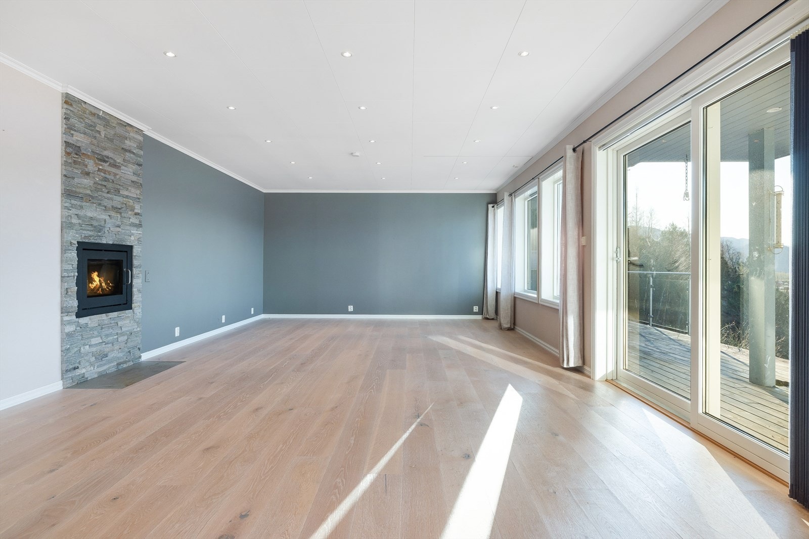 Peisinnsats skaper lun og hyggelig stemning på kjølige dager. Galleribilde