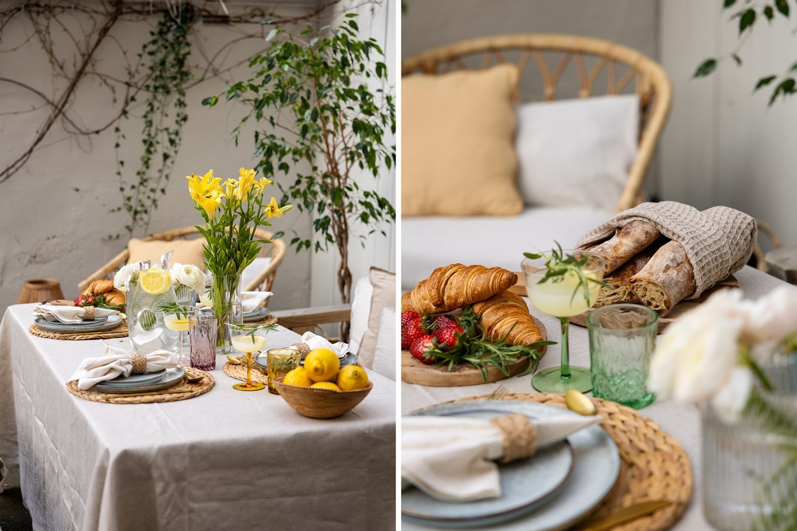 Bakgården gir mulighet for sosiale sammenkomster utendørs. Galleribilde