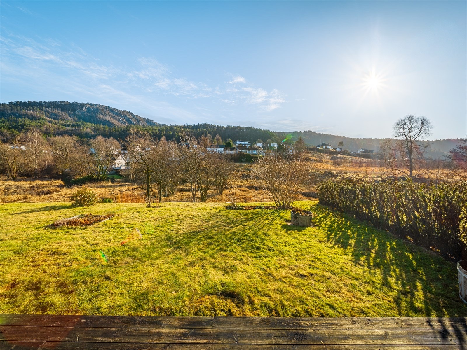 Grøntareal for lek og moro. Galleribilde