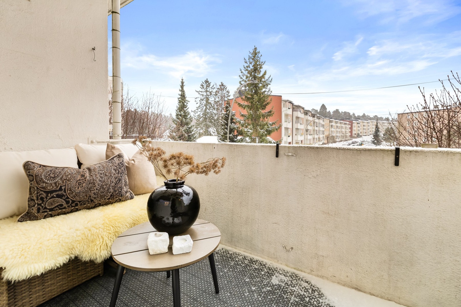 Sydvendt balkong Galleribilde