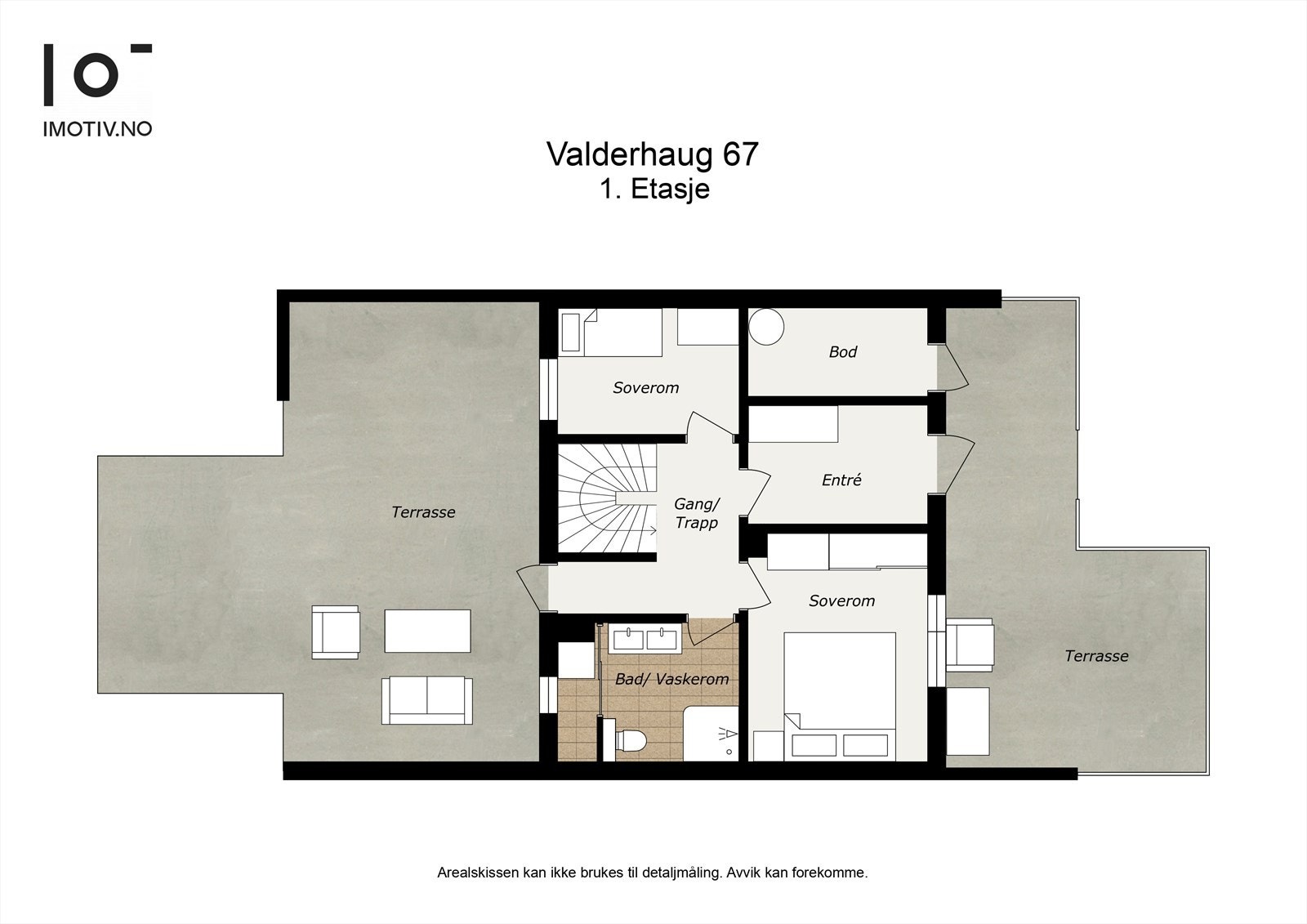 - Plantegning 1. etg - Galleribilde