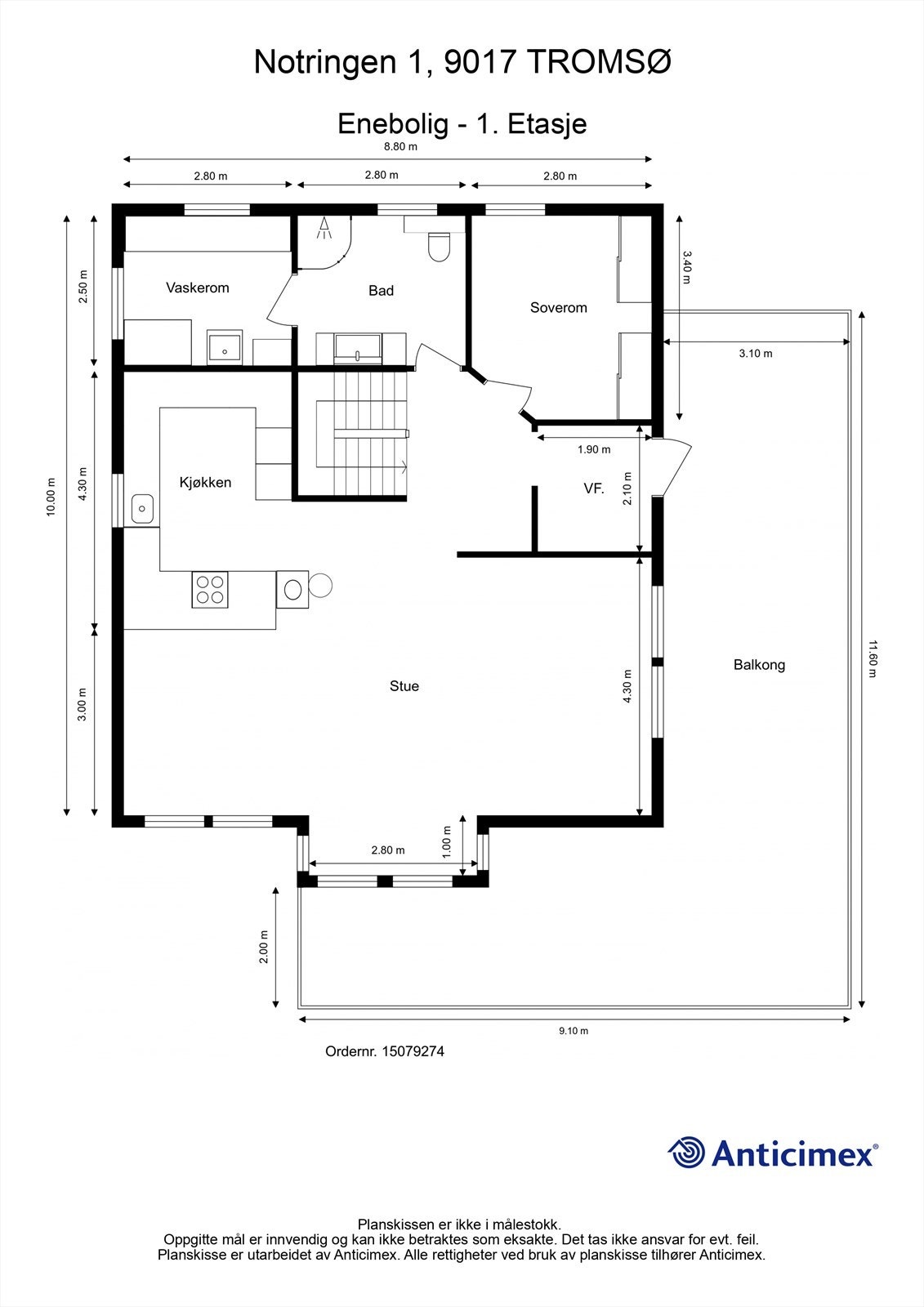 Plantegning Galleribilde