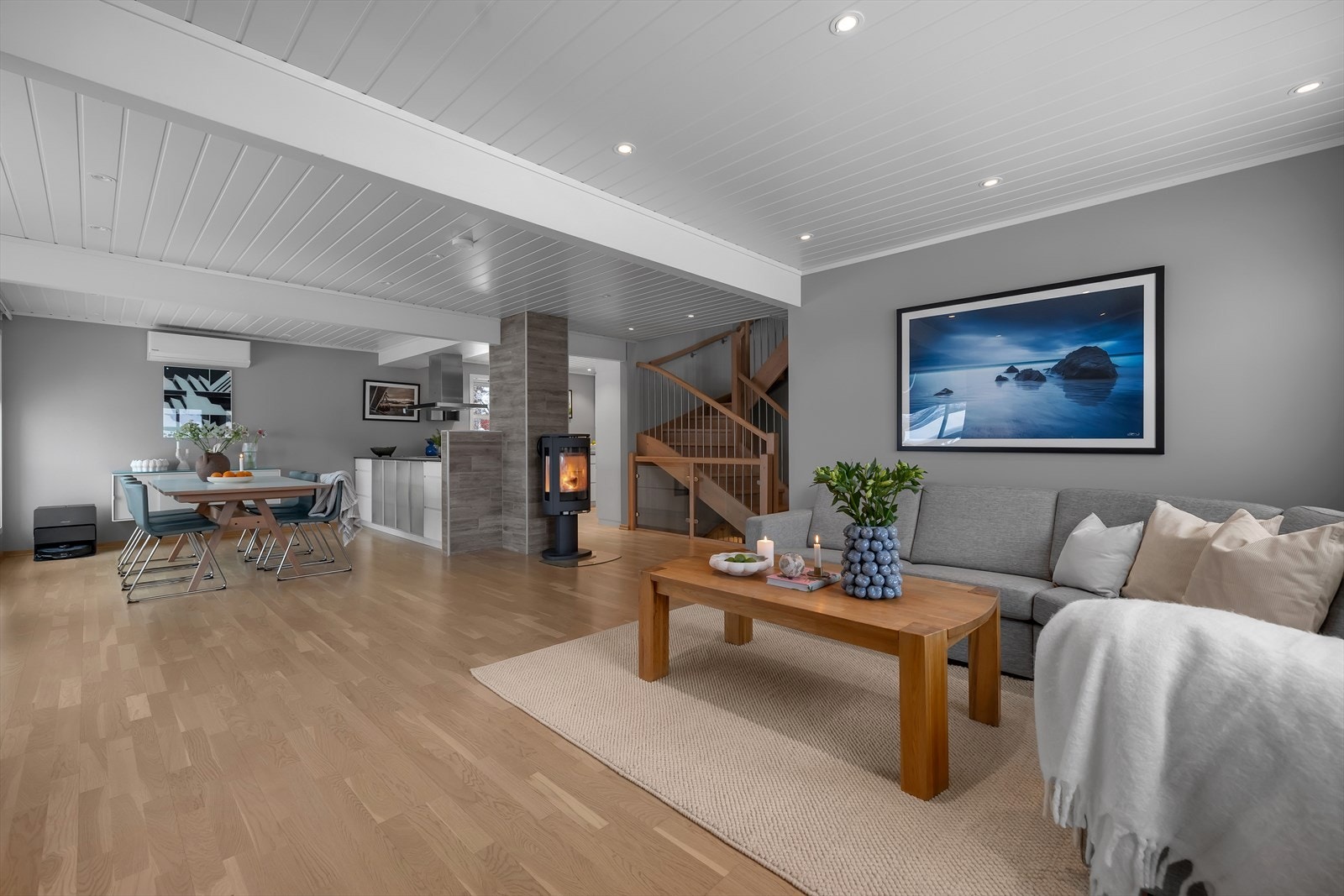 Stue av svært god størrelse Galleribilde