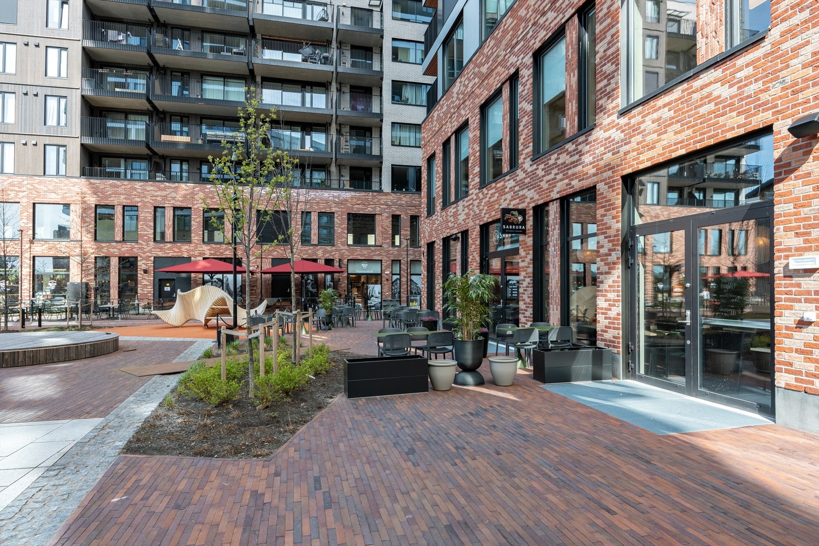 Meierikvartalet er et svært populært prosjekt midt i hjertet av Lillestrøm. Galleribilde