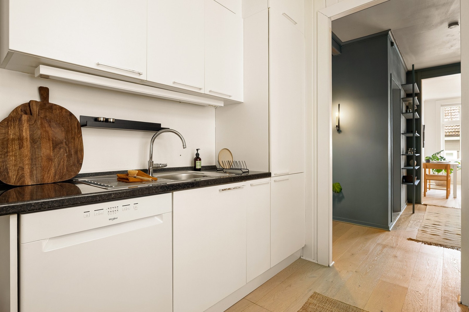 Kjøkkenet måles til 7,1 kvm. Galleribilde