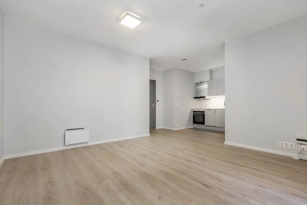 Hybeldelen på 30m² gir gode muligheter for skattefrie leieinntekter. Galleribilde